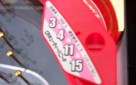 Name label on Aruze 'Cutie Honey'